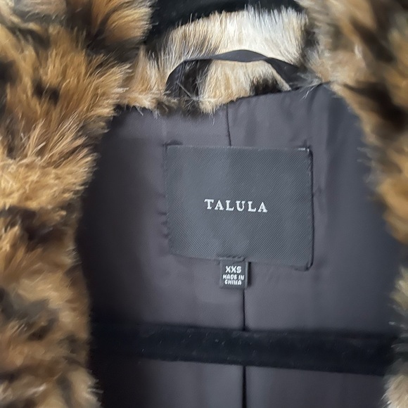 Talula/Aritzia faux fur coat - Picture 5 of 7